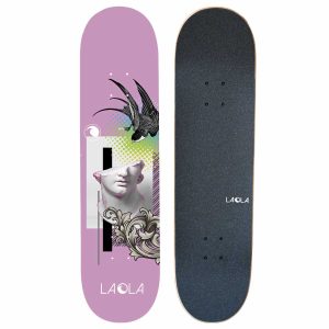 Deck Skate - La Ola 8.25" Lija incluida