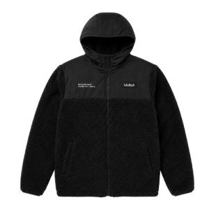 Campera Corderito LA Ola - Negro, Gris, Naranja, Azul