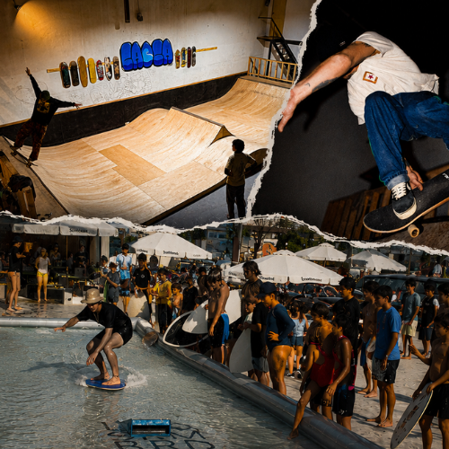 Riders de La Ola en la pista y en eventos