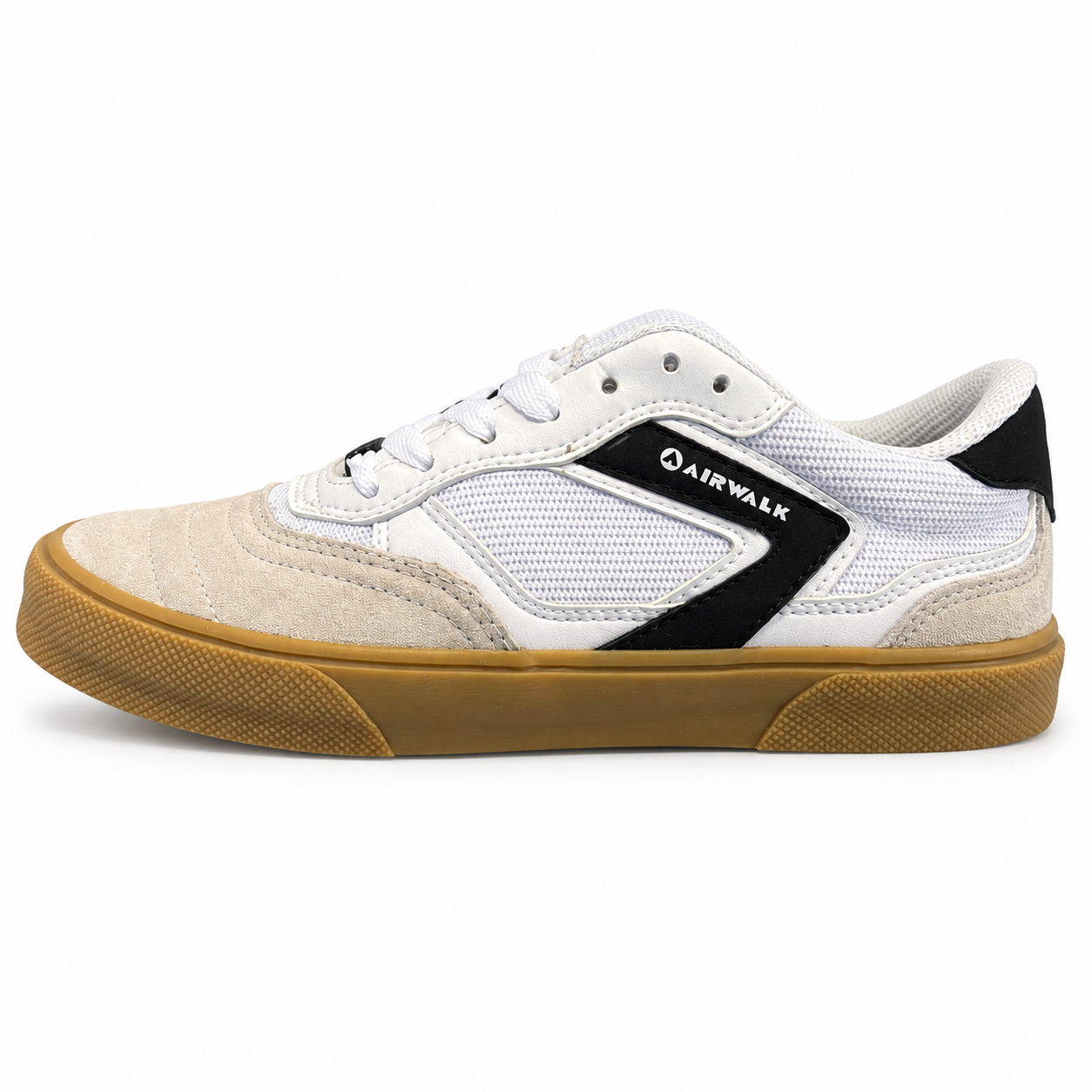 Championes de Skate Airwalk Grip White Gum