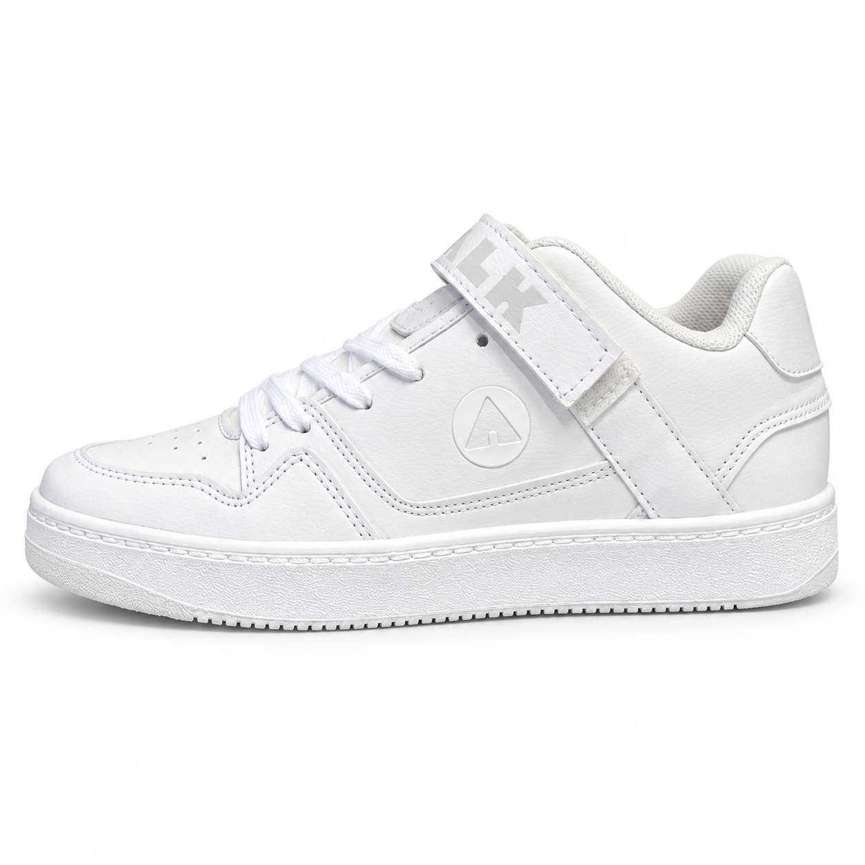 Championes de Skate Airwalk Velcro Total White